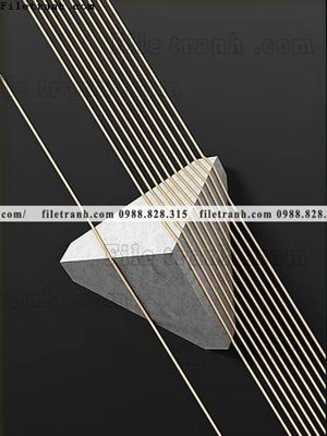 File in lụa buc tranh truu tuong khoi mau hinh hoc 650 (chất lượng cao) buc tranh truu tuong khoi mau hinh hoc 650