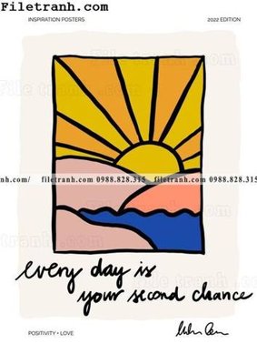 File in trần buc tranh truu tuong mau xanh va trang cua Phap 153 (bản gốc) 5D