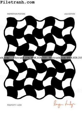 Download file gốc buc tranh truu tuong mau xanh va trang cua Phap 158 (in mica) logo