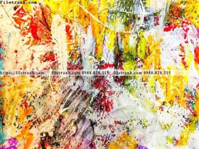 File ảnh buc tranh truu tuong theo phong cach ca minh thai 521 (gốc) in quảng cáo ngoài trời