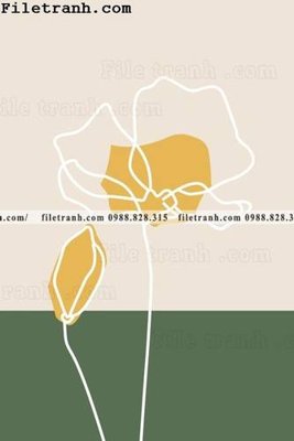 File in trần buc tranh truu tuong toi gian hien dai 113 (bản gốc) đại dương