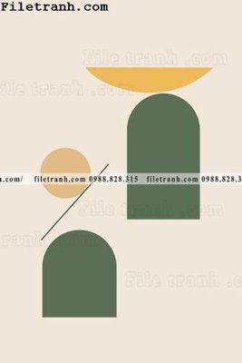 Download file buc tranh truu tuong toi gian hien dai 134 (gốc) in mica ốp bếp