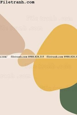 File in trần buc tranh truu tuong toi gian hien dai 137 (bản gốc) hoa văn