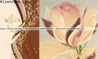 Hình ảnh gốc buc tranh truu tuong ve hoa Morandi 127 (để in khổ lớn)