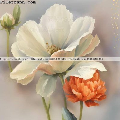 Tải file buc tranh truu tuong ve hoa Morandi 138 (gốc) chủ đề tôn giáo