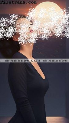 Mua file gốc buc tranh truu tuong ve phu nu co gai hien dai 110 (PSD) tại Filetranh.com