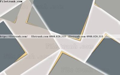 File tranh quảng cáo buc tranh tuong nen hinh hoc hien dai 257 (file gốc) chuyên nghiệp