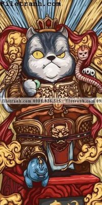 File tranh buc tranh van hoc nghe thuat giau co 107 (gốc) in vải canvas