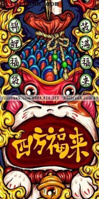 Ảnh gốc buc tranh van hoc nghe thuat giau co 116 (độ nét cao) in mica