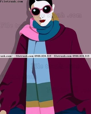 File ảnh buc tranh ve cac nhan vat noi tieng Bac Au 107 (gốc) in decal dán tường