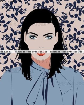 Tải file PSD buc tranh ve cac nhan vat noi tieng Bac Au 120 (nguyên layer) để in