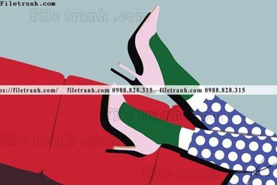 Tải file buc tranh ve cac nhan vat noi tieng Bac Au 190 (ảnh gốc) file AI/EPS