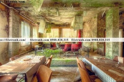 Tải file buc tranh ve nhung ngoi nha do nat o My 107 (gốc) để in ấn ngay