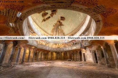 Tải file buc tranh ve nhung ngoi nha do nat o My 149 (PSD) cho in tranh 3D