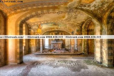 File gốc buc tranh ve nhung ngoi nha do nat o My 159 (cho in ấn) từ Filetranh.com