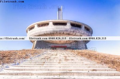 Tải file buc tranh ve nhung ngoi nha do nat o My 204 (gốc) chủ đề tôn giáo