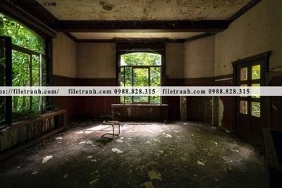 File tranh buc tranh ve nhung ngoi nha do nat o My 217 (gốc) phong cách tối giản