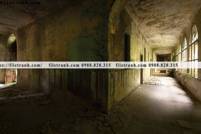 File in trần buc tranh ve nhung ngoi nha do nat o My 227 (bản gốc) đại dương