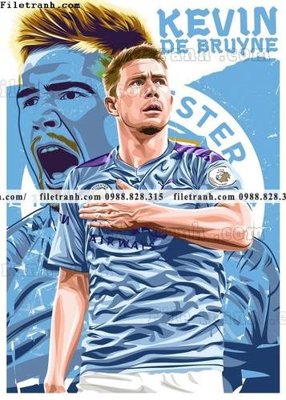 File tranh gốc buc tranh ve tay cac ngoi sao bong da 605 (bản đẹp) độc quyền