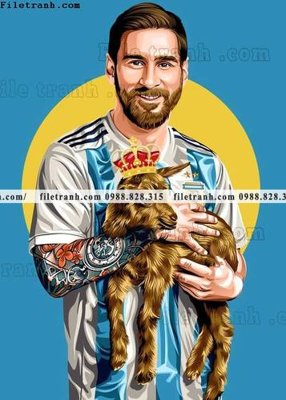 File tranh buc tranh ve tay cac ngoi sao bong da 607 (bản gốc) treo quán cafe