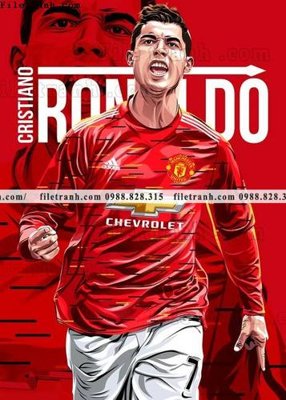 File tranh buc tranh ve tay cac ngoi sao bong da 609 (ảnh gốc) sắc nét hoàn hảo