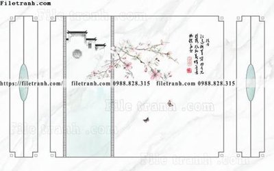 Mua file ảnh gốc buc tuong nen hoa va chim phao chi 314 (chất lượng cao)