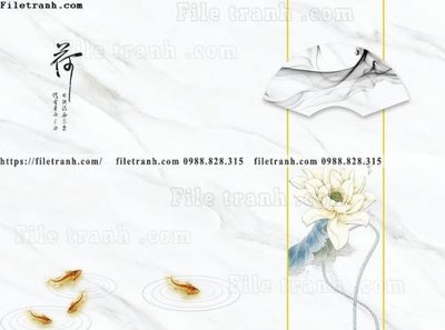 File gốc buc tuong nen hoa va chim phao chi 386 (in lụa) tranh phong thủy