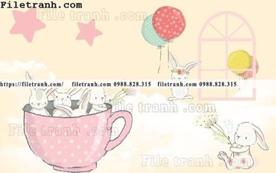 Download file buc tuong nen hoat hinh tre em323 (chất lượng in ấn)