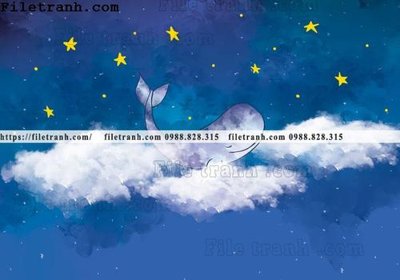 Tải file gốc buc tuong nen hoat hinh tre em337 dùng cho in ấn