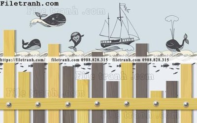 Tải file buc tuong nen hoat hinh tre em504 (gốc) làm tranh trang trí