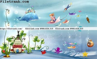 File tranh buc tuong nen hoat hinh tre em506 (ảnh gốc) chi tiết rõ ràng