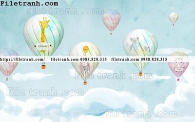 Tải xuống file tranh gốc buc tuong nen hoat hinh tre em542 (PSD/TIFF)