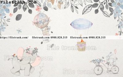 Tải file buc tuong nen hoat hinh tre em554 (gốc) in ấn chất lượng