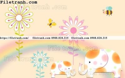 Download file buc tuong nen hoat hinh tre em570 (gốc) cho xưởng in