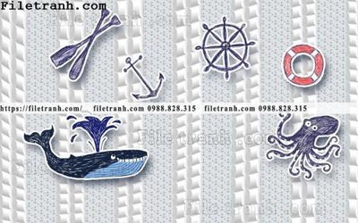 Tải file buc tuong nen hoat hinh tre em575 (gốc) in tranh tráng gương