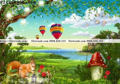 File tranh buc tuong nen hoat hinh tre em604 (ảnh gốc) chi tiết rõ ràng