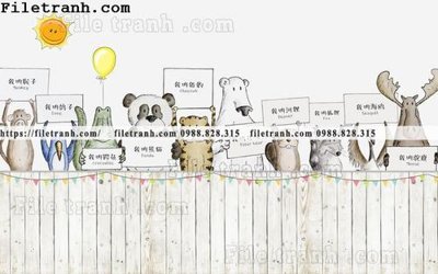 File tranh gốc buc tuong nen hoat hinh tre em624 chủ đề hiện đại