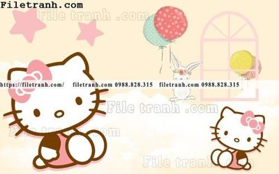 File gốc buc tuong nen hoat hinh tre em629 (in mica) làm bảng hiệu