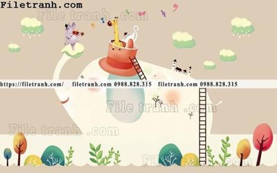 Tải file gốc buc tuong nen hoat hinh tre em631 (in tráng gương) 5DFile gốc buc tuong nen hoat hinh tre em631 (in ấn) phiên bản premium