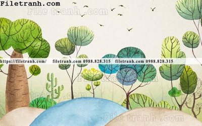 Tệp tin gốc buc tuong nen hoat hinh tre em635 (dùng cho in) buc tuong nen hoat hinh tre em635