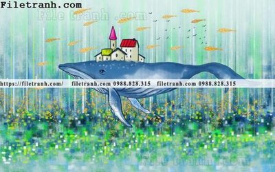 File gốc buc tuong nen hoat hinh tre em636 (in mica) cắt laser