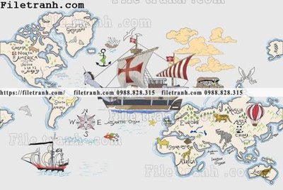 File PSD buc tuong nen hoat hinh tre em648 (gốc) nhiều lớp (multi-layer)