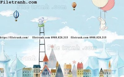 Tải file gốc buc tuong nen hoat hinh tre em667 (bản PSD) gốc