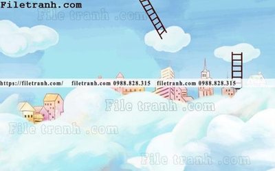 File gốc buc tuong nen hoat hinh tre em672 (phong cách) cổ điển