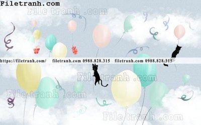 Download file buc tuong nen hoat hinh tre em714 (chuẩn in) chất lượng cao