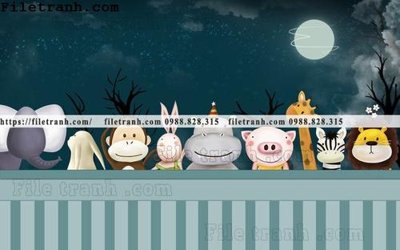 Download file tranh PSD buc tuong nen hoat hinh tre em752 để chỉnh sửa