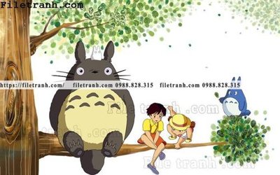 File in mica buc tuong nen hoat hinh tre em774 (ảnh gốc) đẹp