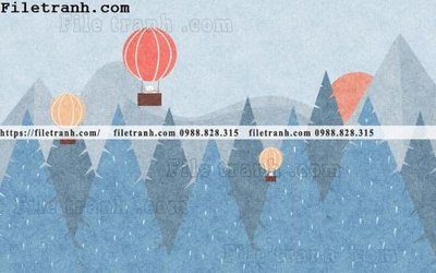 File in lụa buc tuong nen hoat hinh tre em802 (hoa văn) buc tuong nen hoat hinh tre em802