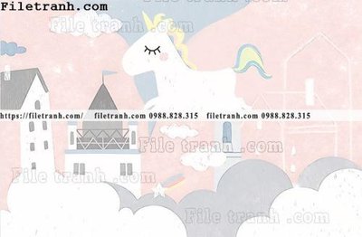 File gốc buc tuong nen hoat hinh tre em806 (phiên bản chuẩn) để in ấn