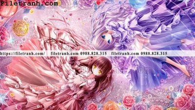 File ảnh buc ve nhan vat anime trong game 235 (gốc) cho trang trí nhà hàng